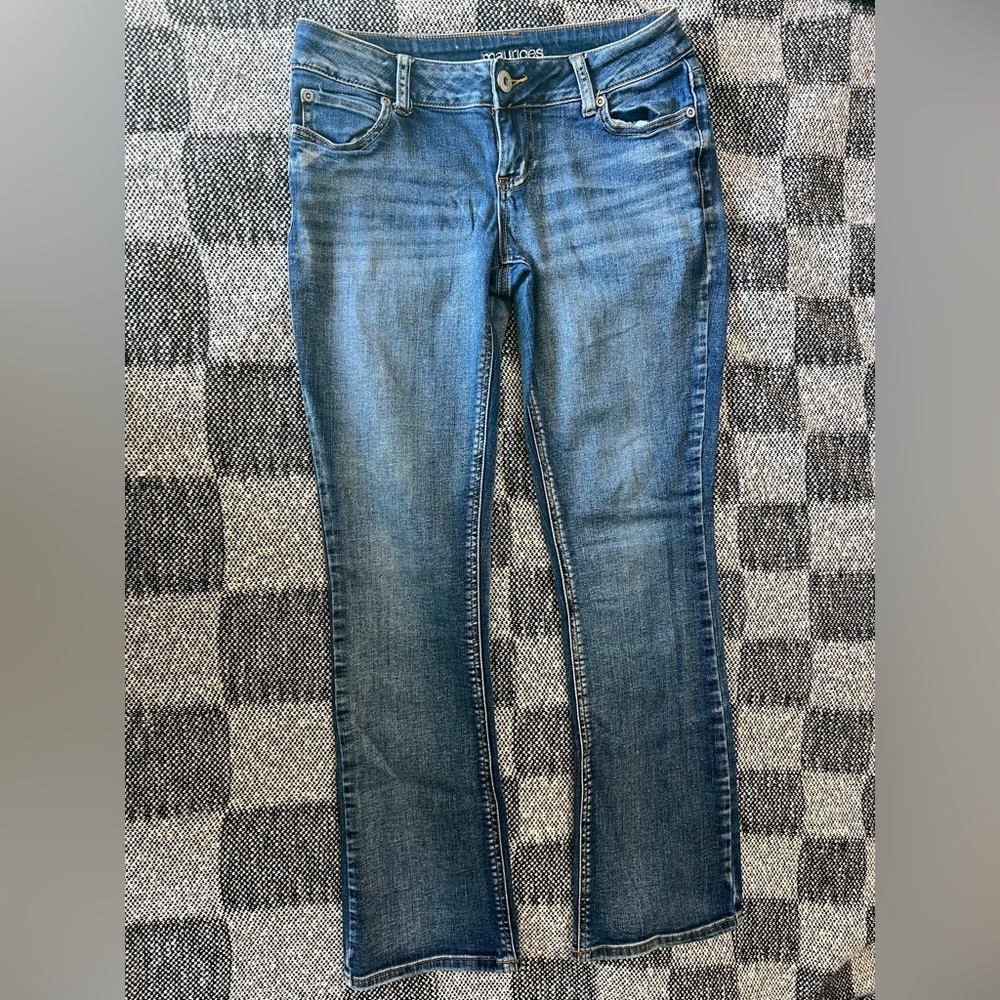 Maurices Women's Blue Boot Cut Jeans